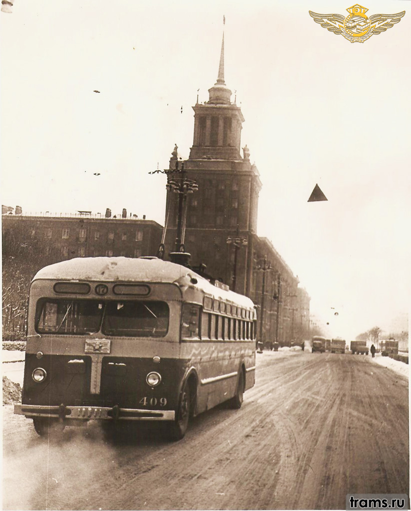 Санкт-Петербург, МТБ-82Д № 409; Санкт-Петербург — Исторические фотографии троллейбусов