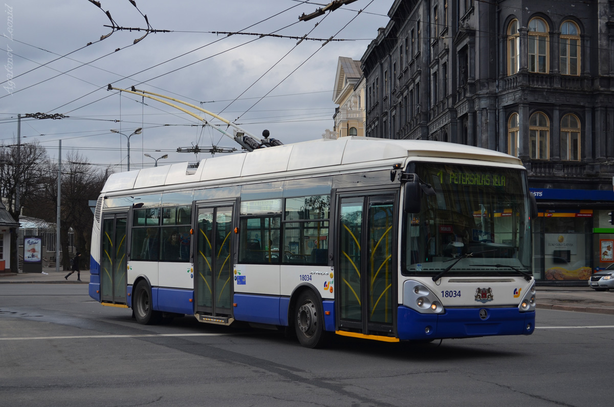 Рига, Škoda 24Tr Irisbus Citelis 12M № 18034