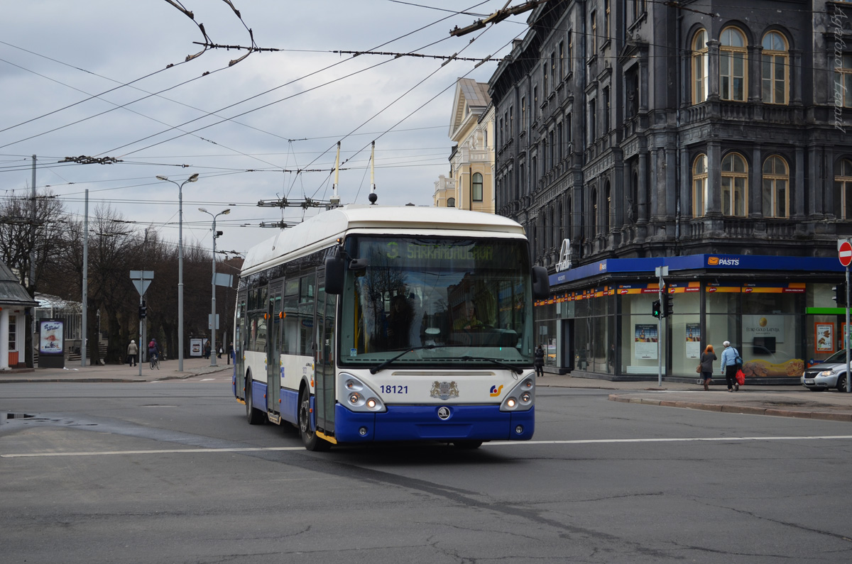 Рига, Škoda 24Tr Irisbus Citelis 12M № 18121