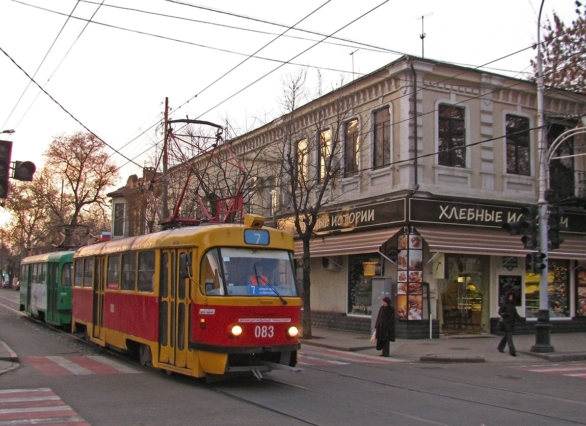 Краснодар, Tatra T3SU № 083