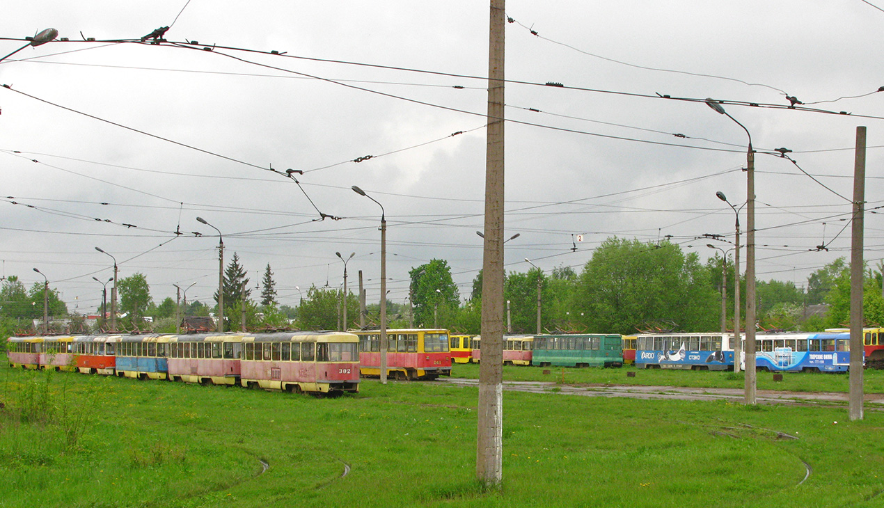 Тверь, Tatra T3SU № 302; Тверь — Трамвайные депо