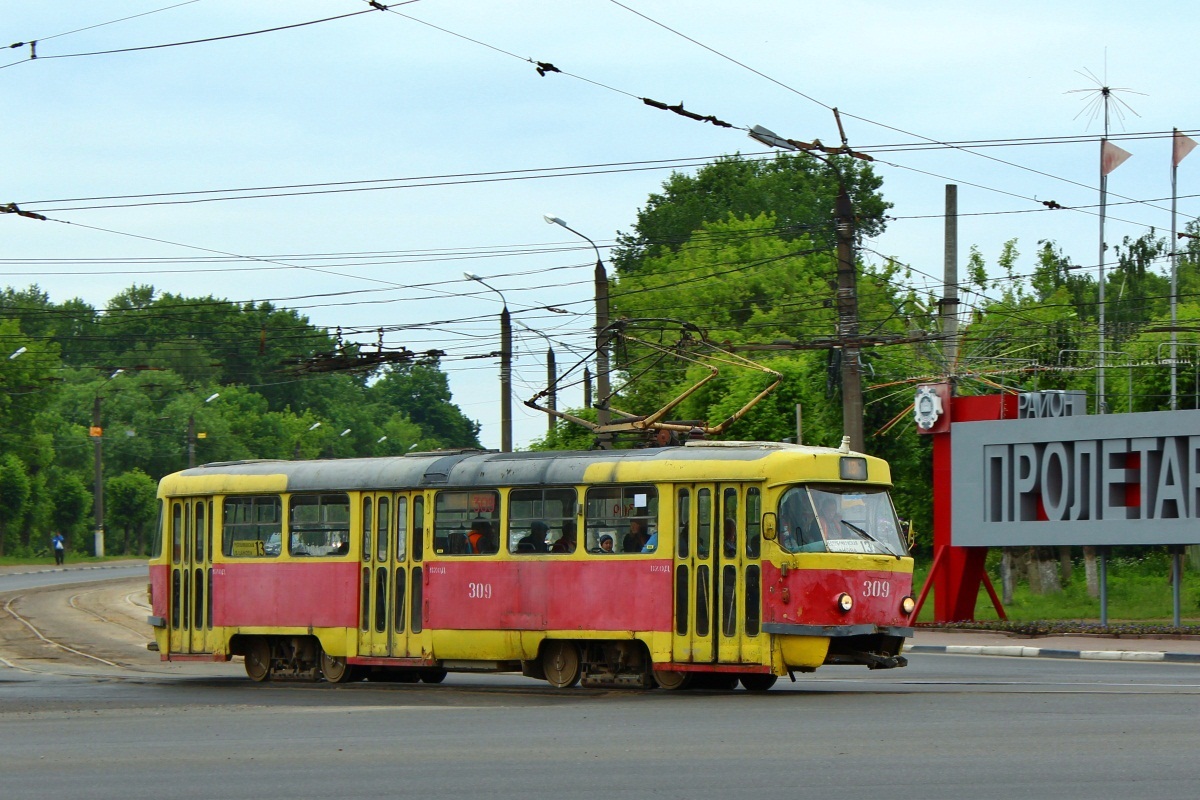 Тверь, Tatra T3SU № 309