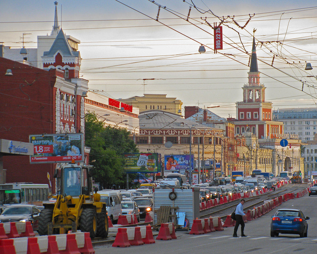 Москва — Трамвайные линии