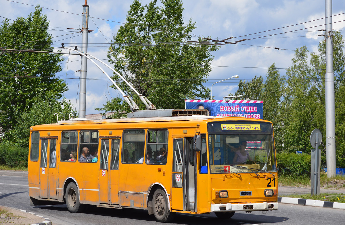 Великий Новгород, Škoda 14TrM № 21