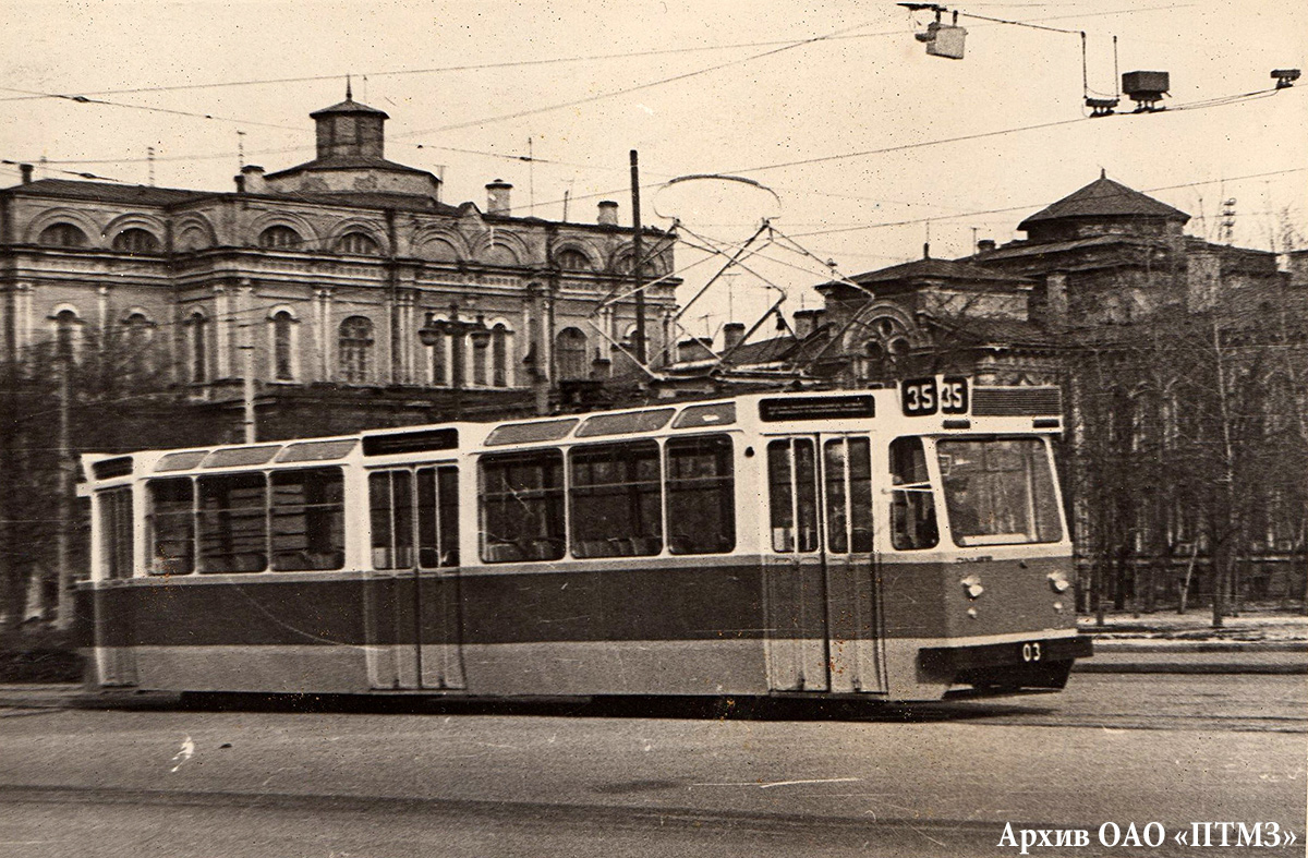 Санкт-Петербург, ЛМ-68 № 03; Санкт-Петербург — Исторические фотографии трамваев