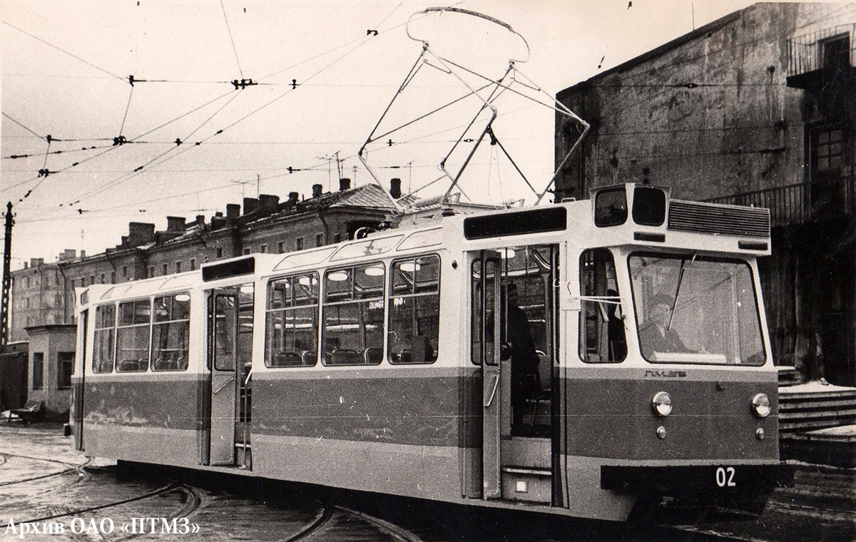 Санкт-Петербург, ЛМ-68 № 02; Санкт-Петербург — Исторические фотографии трамваев