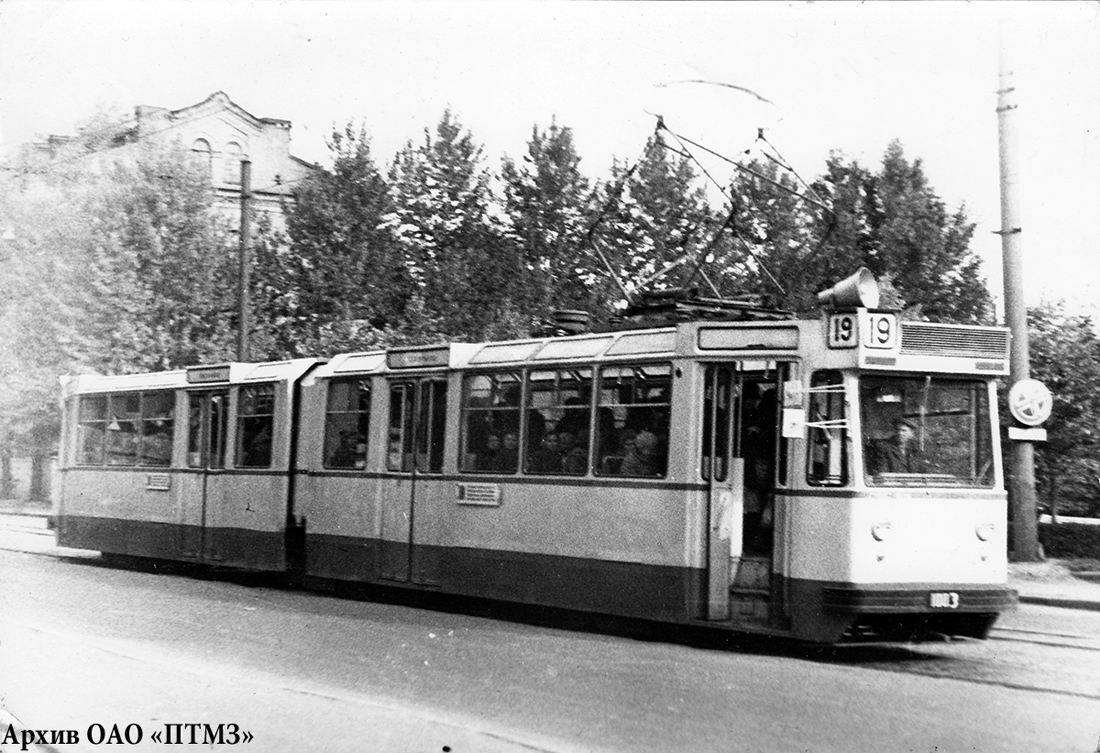Санкт-Петербург, ЛВС-66 № 1003; Санкт-Петербург — Исторические фотографии трамваев