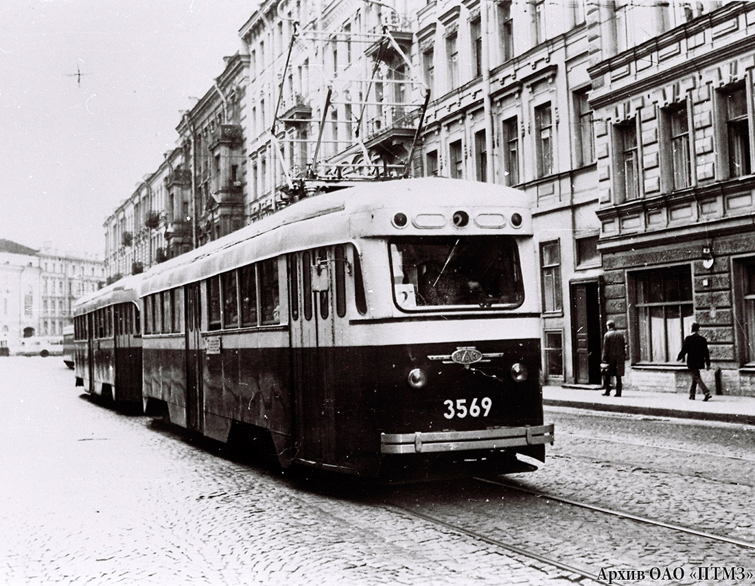 Санкт-Петербург, ЛМ-47 № 3569; Санкт-Петербург — Исторические фотографии трамваев