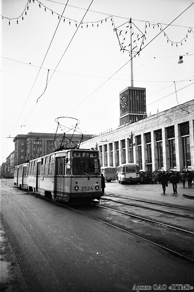 Санкт-Петербург, ЛМ-68М № 2524; Санкт-Петербург — Исторические фотографии трамваев