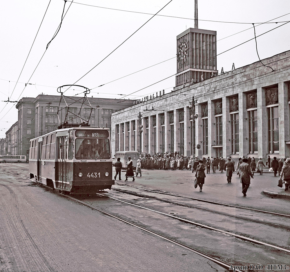 Санкт-Петербург, ЛМ-68М № 4431; Санкт-Петербург — Исторические фотографии трамваев