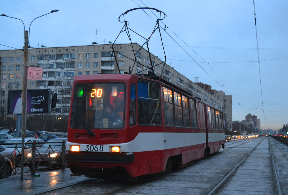 Санкт-Петербург, ЛВС-86К № 3068