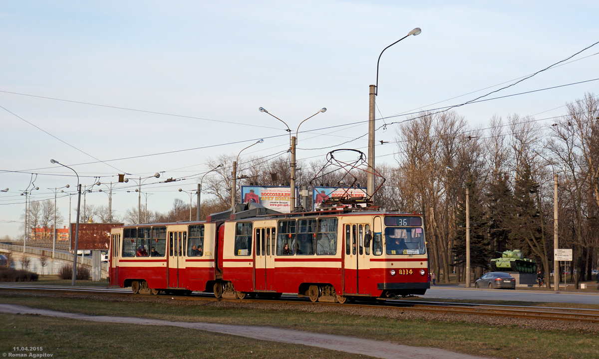 Санкт-Петербург, ЛВС-86К № 8114