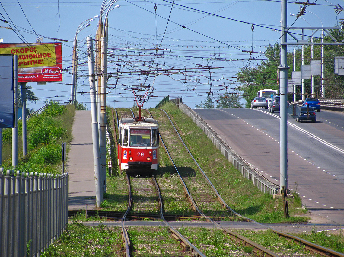 Ярославль, 71-605А № 29; Ярославль — Трамвайные линии