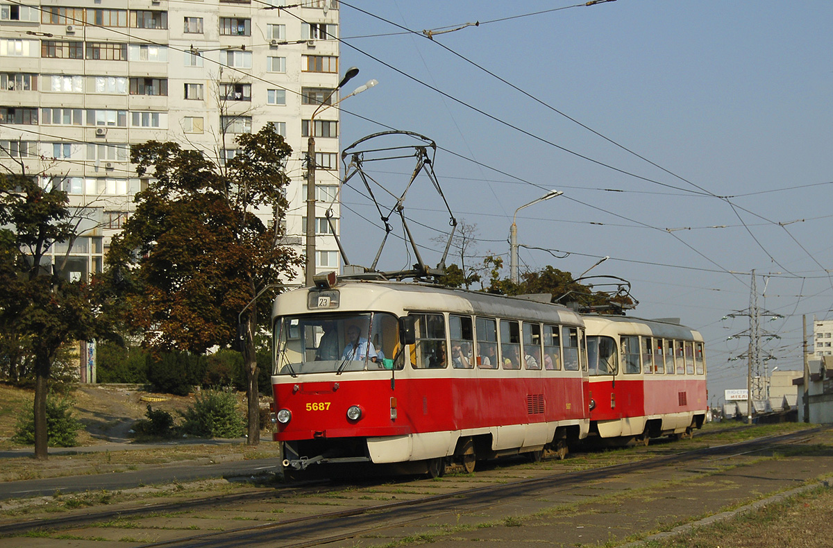 Киев, Tatra T3SUCS № 5687