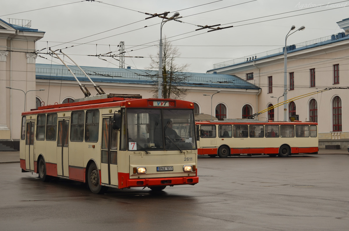 Вильнюс, Škoda 14Tr13/6 № 2611