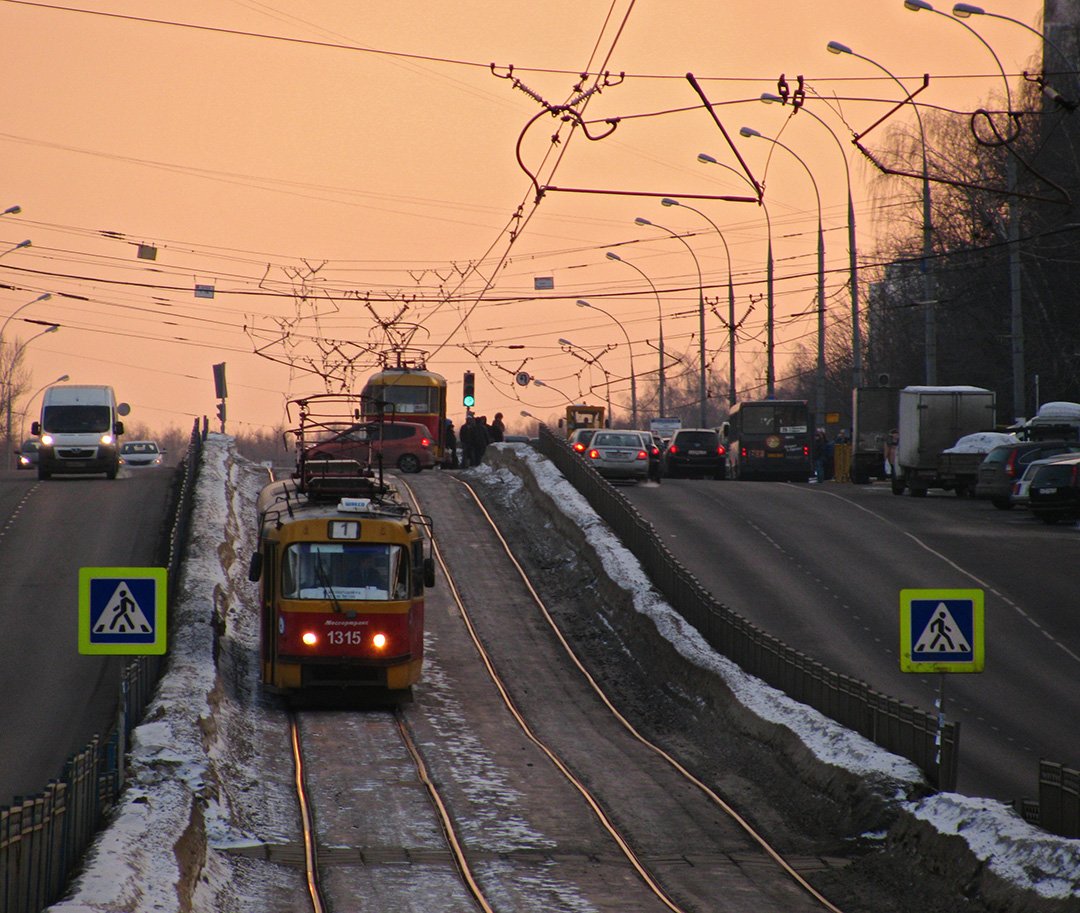 Москва, МТТЕ № 1315; Москва — Трамвайные линии