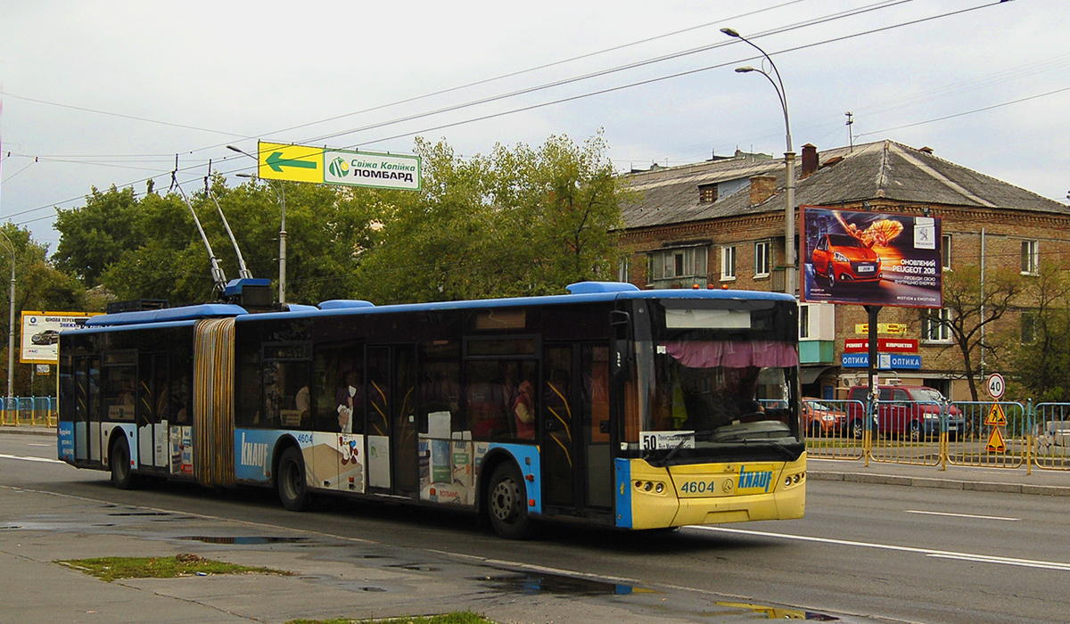 Киев, ЛАЗ Е301D1 № 4604