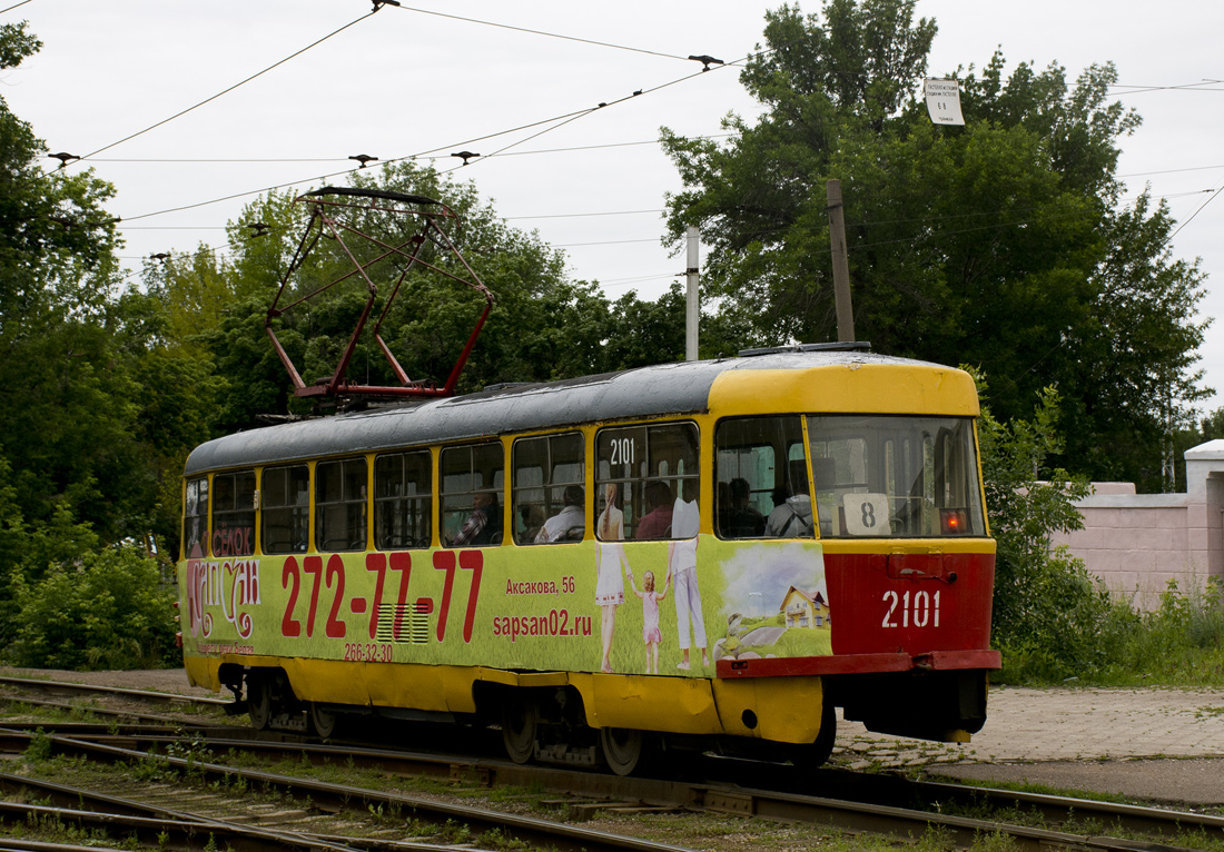 Уфа, Tatra T3SU № 2101