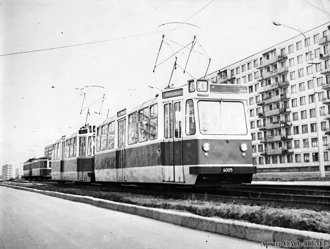 Санкт-Петербург, ЛМ-68 № 6005; Санкт-Петербург — Исторические фотографии трамваев