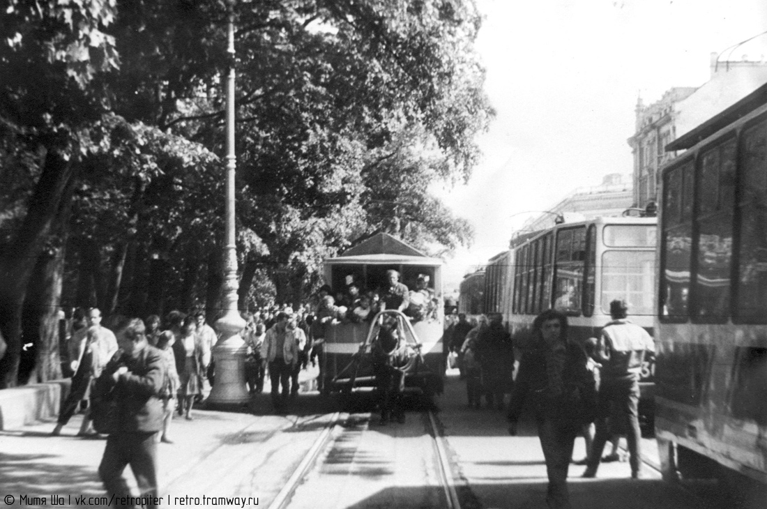 Санкт-Петербург, Конка № 114; Санкт-Петербург — Трамвайный парад в честь 290-летия Санкт-Петербурга