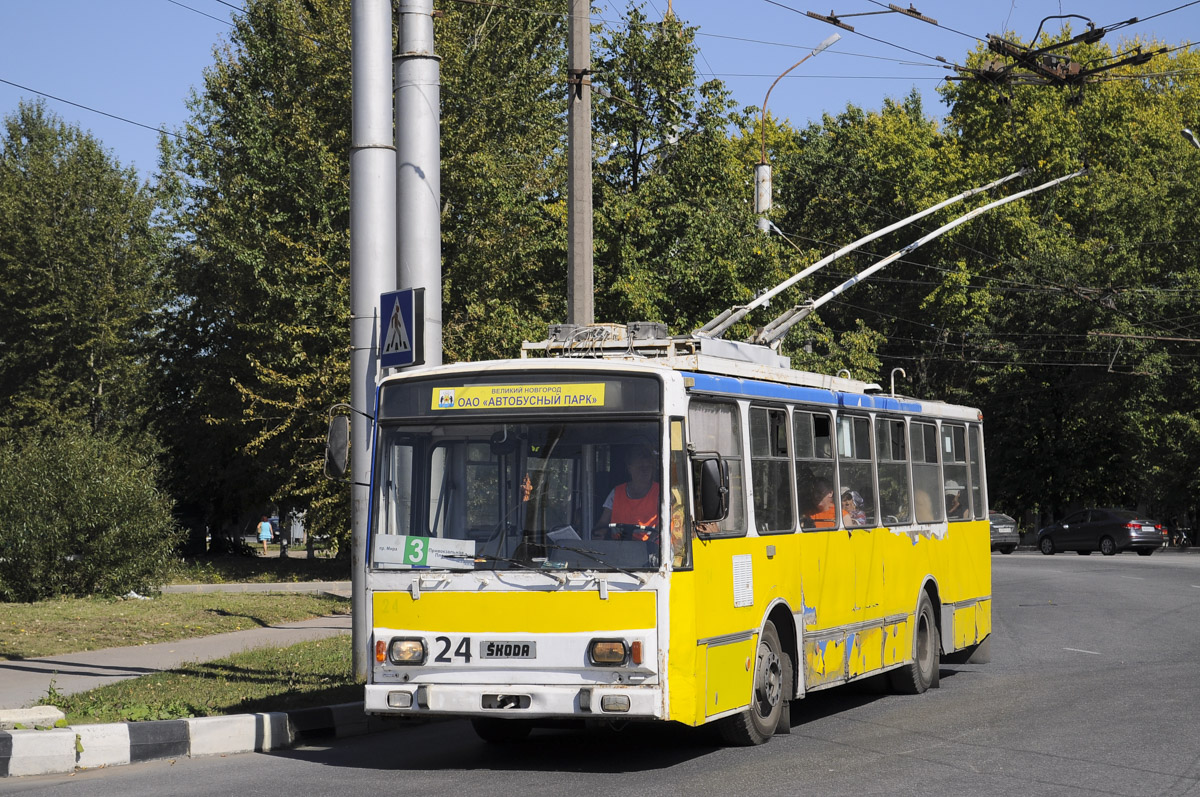 Великий Новгород, Škoda 14TrM № 24