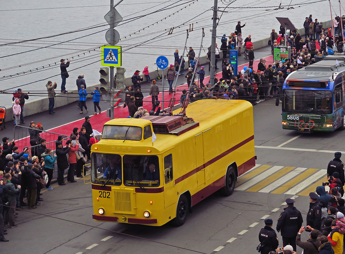 Москва, КТГ-1 № 202; Москва — Парад в честь 82-летия Московского троллейбуса