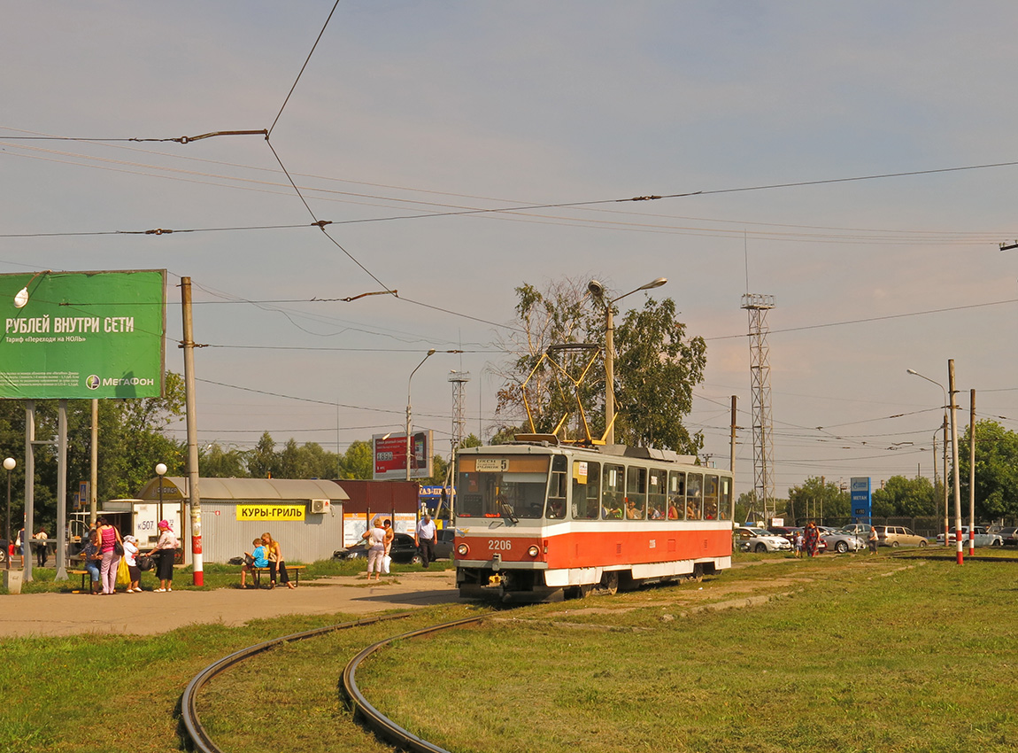 Ульяновск, Tatra T6B5SU № 2206