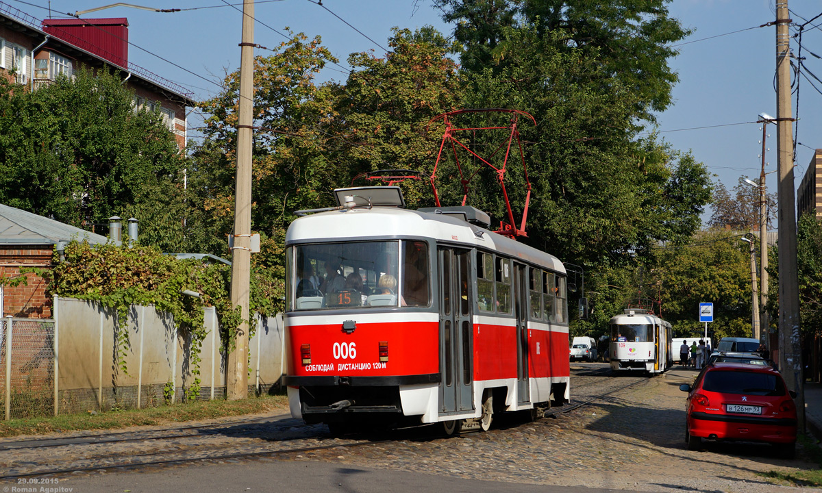 Краснодар, Tatra T3SU № 006