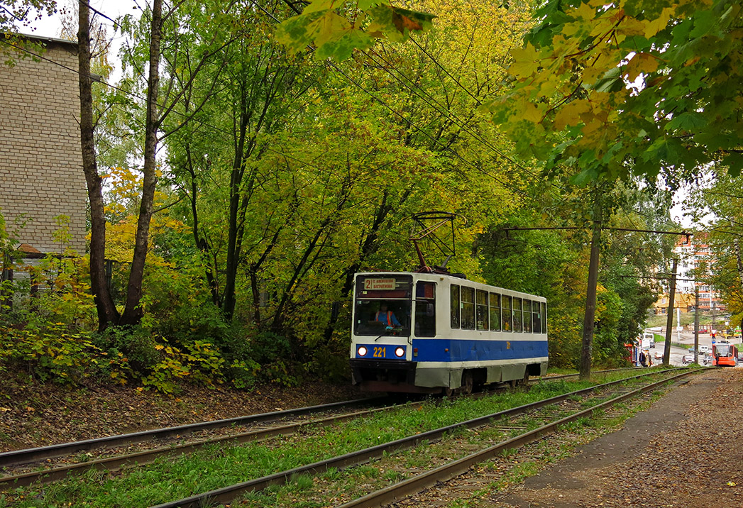 Смоленск, 71-608К № 221; Смоленск — Трамвайные линии