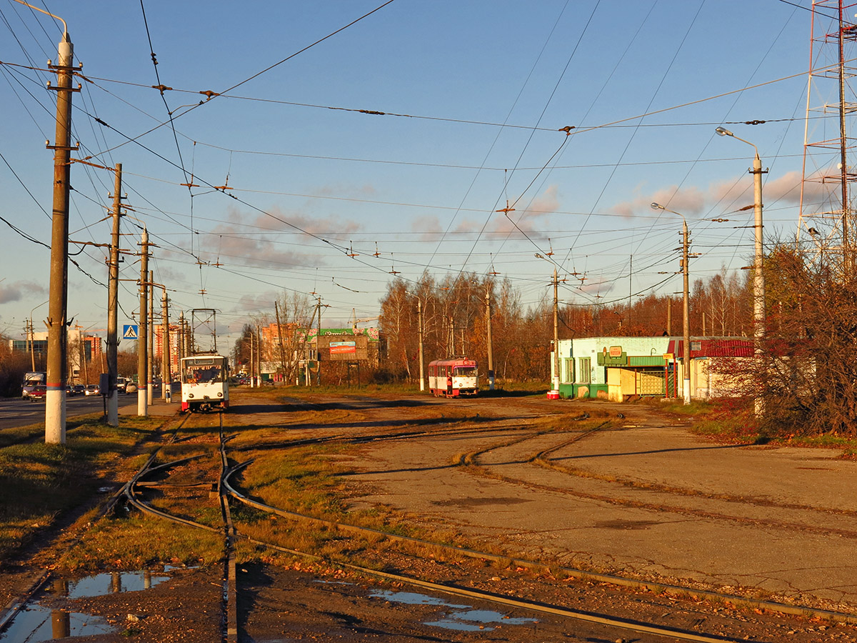 Тула — Трамвайные конечные станции