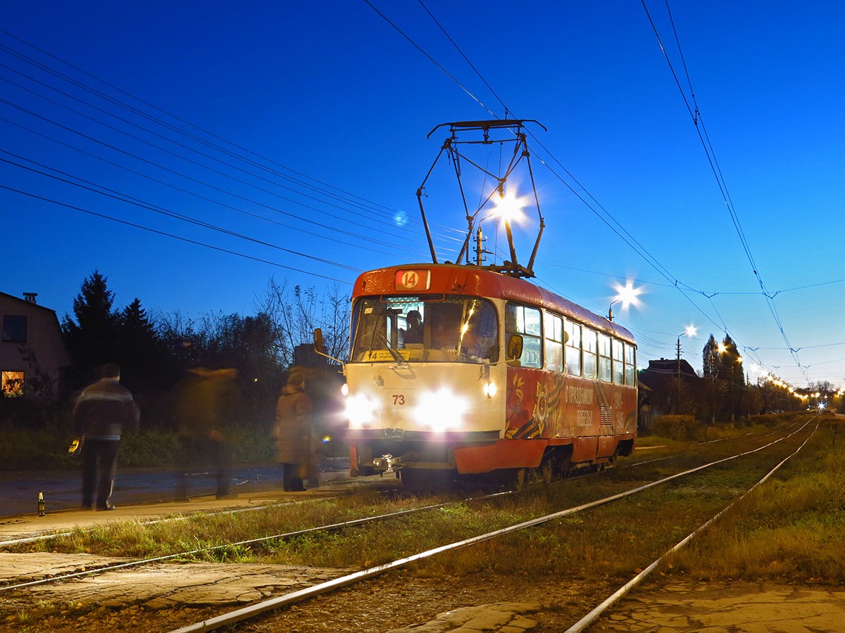 Тула, Tatra T3SU № 73; Тула — Трамвайные линии