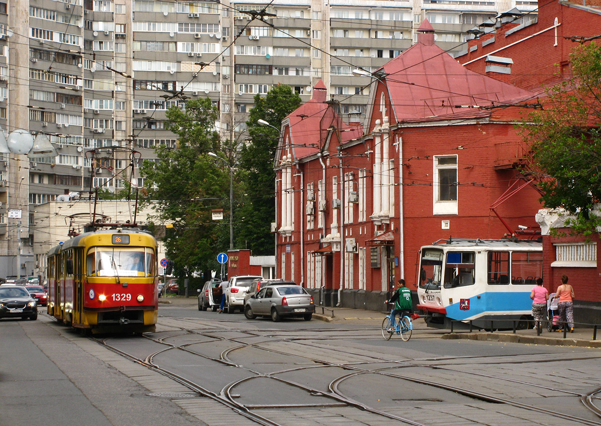 Москва, МТТЧ № 1329; Москва — Трамвайные линии