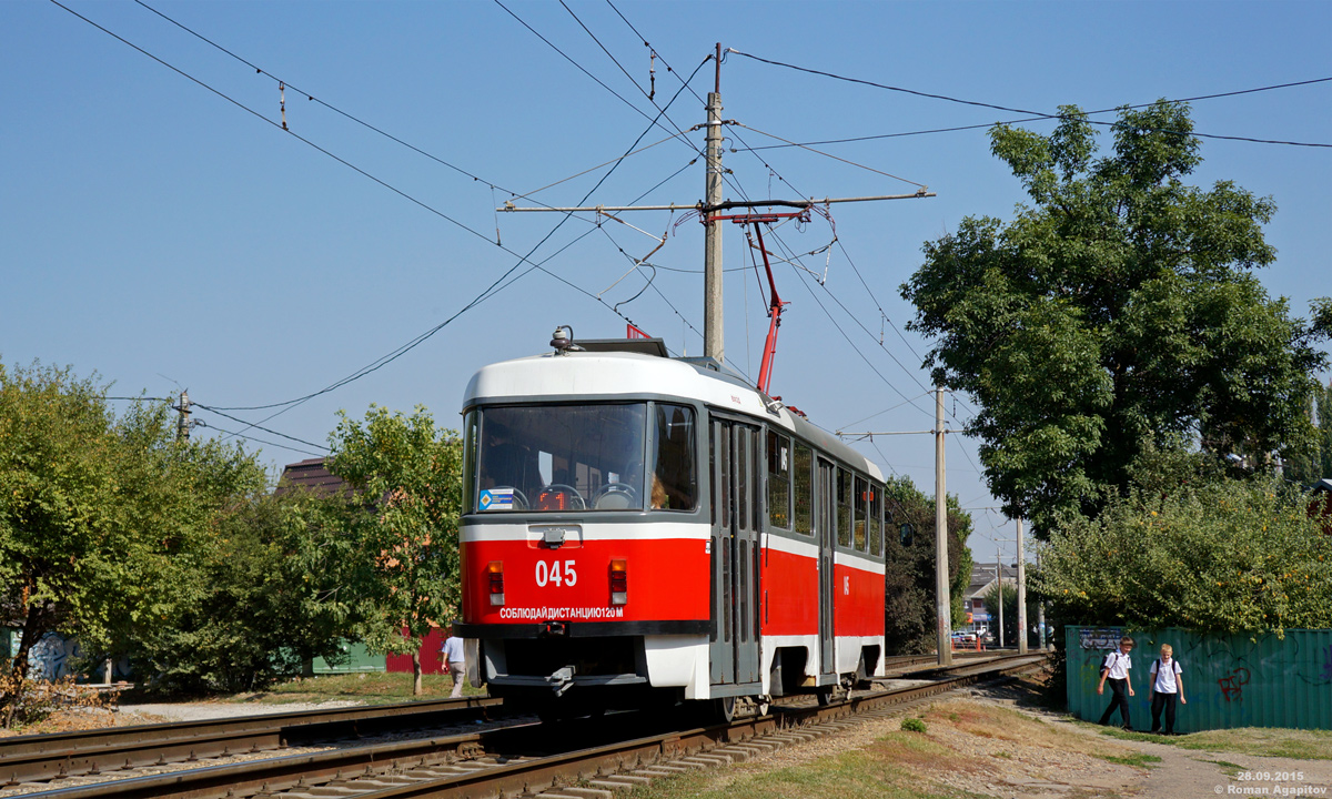 Краснодар, Tatra T3SU № 045