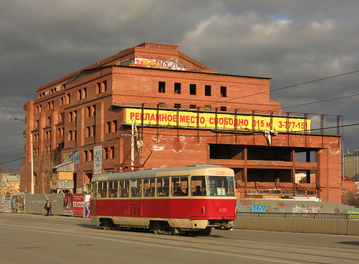 Екатеринбург, Tatra T3SU № 628