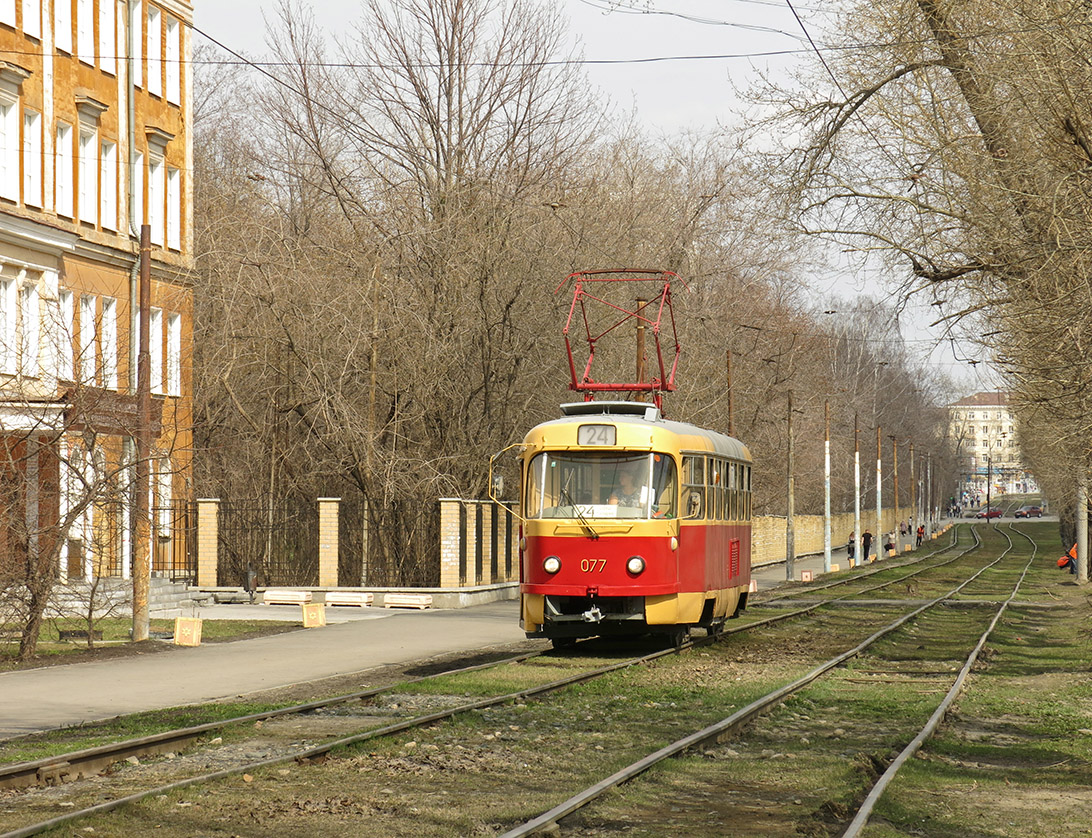 Екатеринбург, Tatra T3SU № 077; Екатеринбург — Трамвайные линии