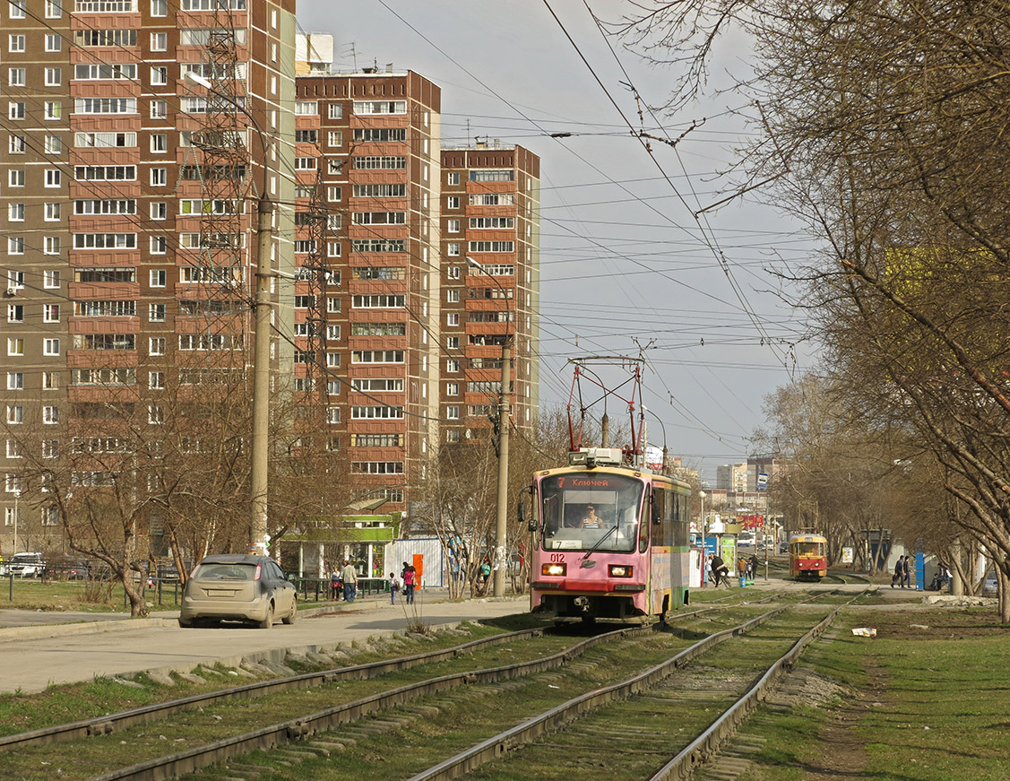 Екатеринбург, 71-405 № 012; Екатеринбург — Трамвайные линии