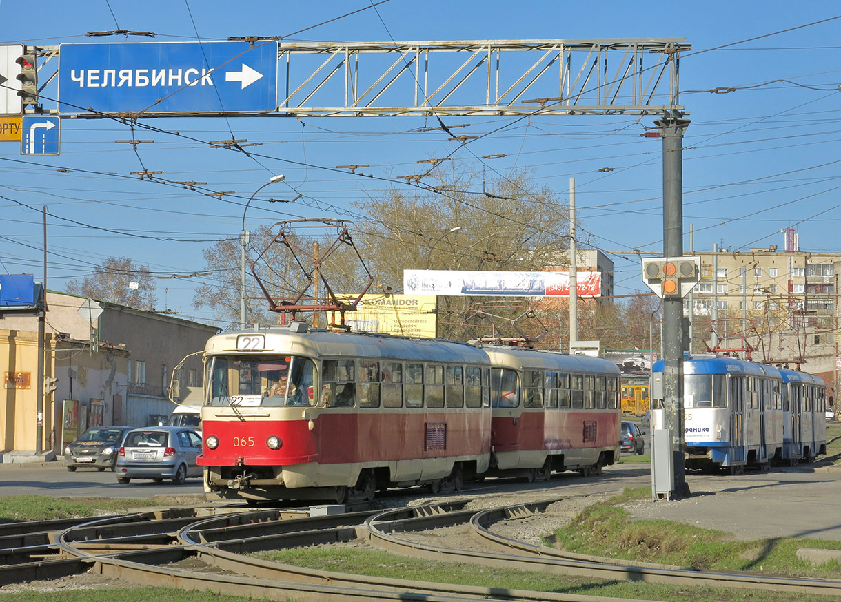Екатеринбург, Tatra T3SU № 065