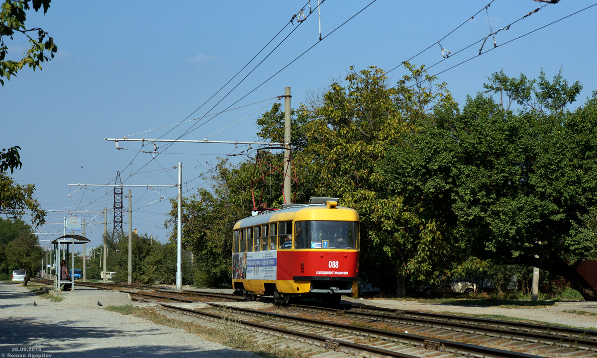 Краснодар, Tatra T3SU № 088