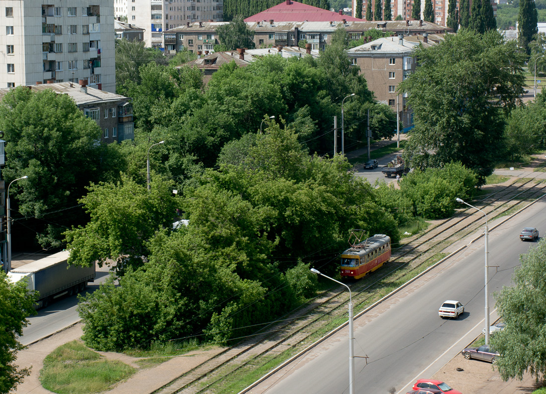 Уфа, Tatra T3SU № 2013; Уфа — Трамвайные линии