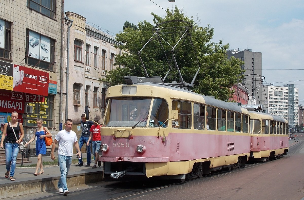 Киев, Tatra T3SU № 5959