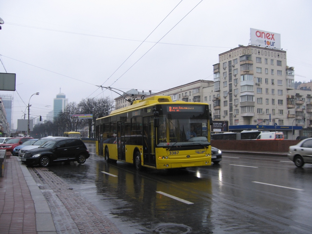 Киев, Богдан Т70110 № 3387