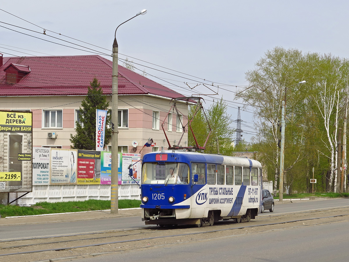 Ижевск, Tatra T3K № 1205