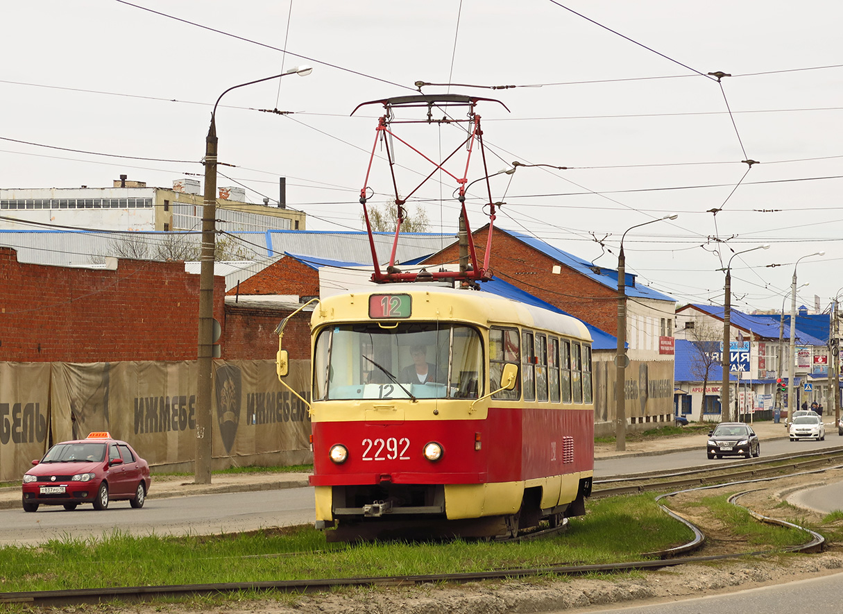 Ижевск, Tatra T3K № 2292