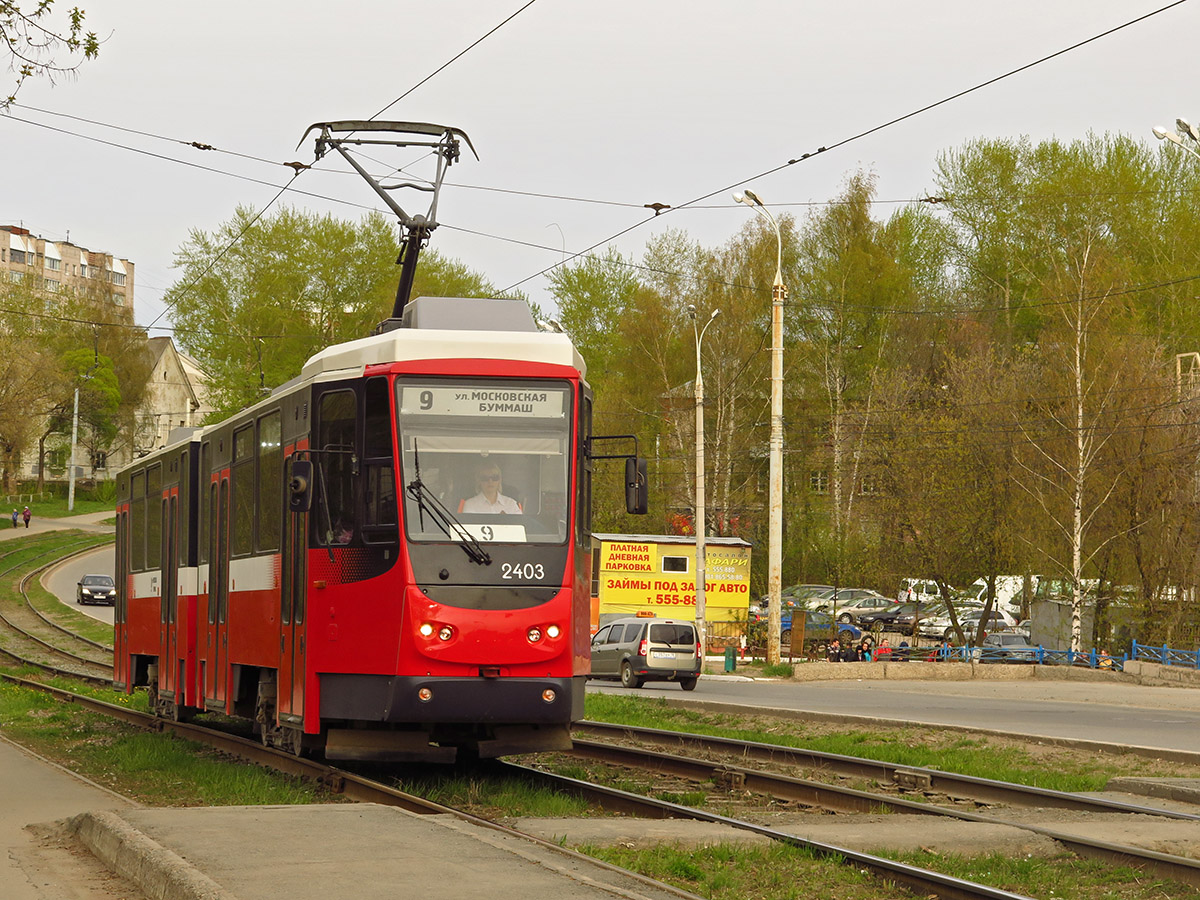 Ижевск, Tatra KT4DM № 2403