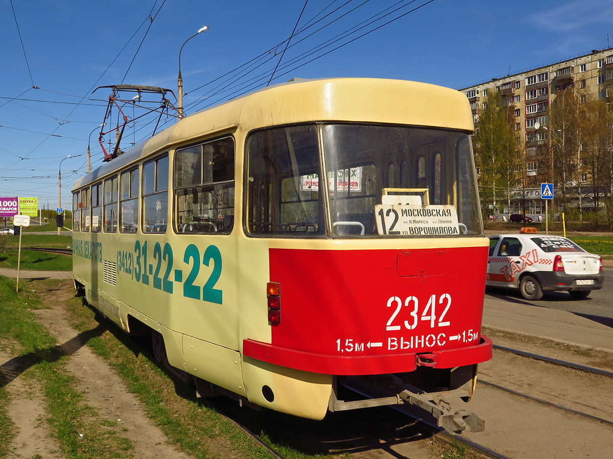 Ижевск, Tatra T3K № 2342
