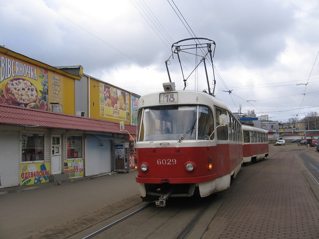 Киев, Tatra T3SU № 6029