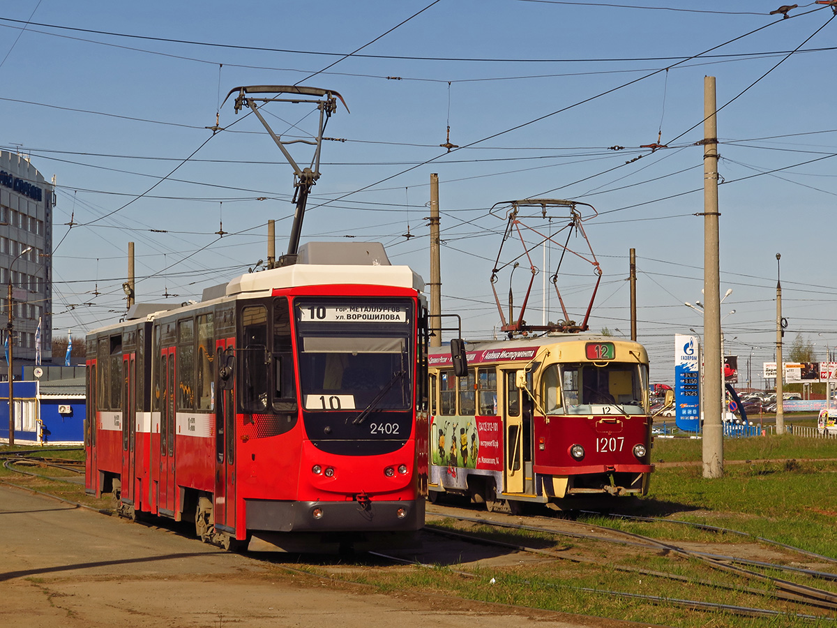 Ижевск, Tatra KT4DM № 2402