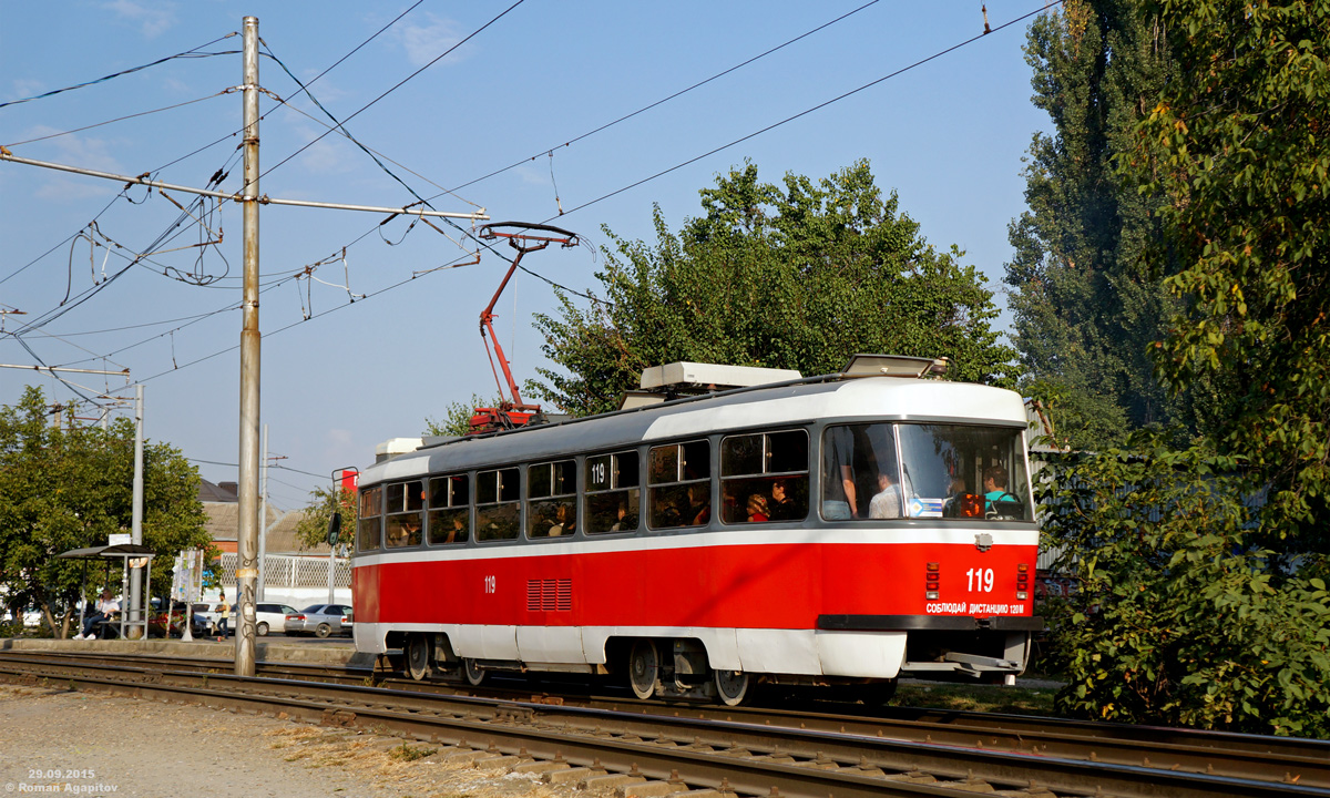 Краснодар, Tatra T3SU № 119