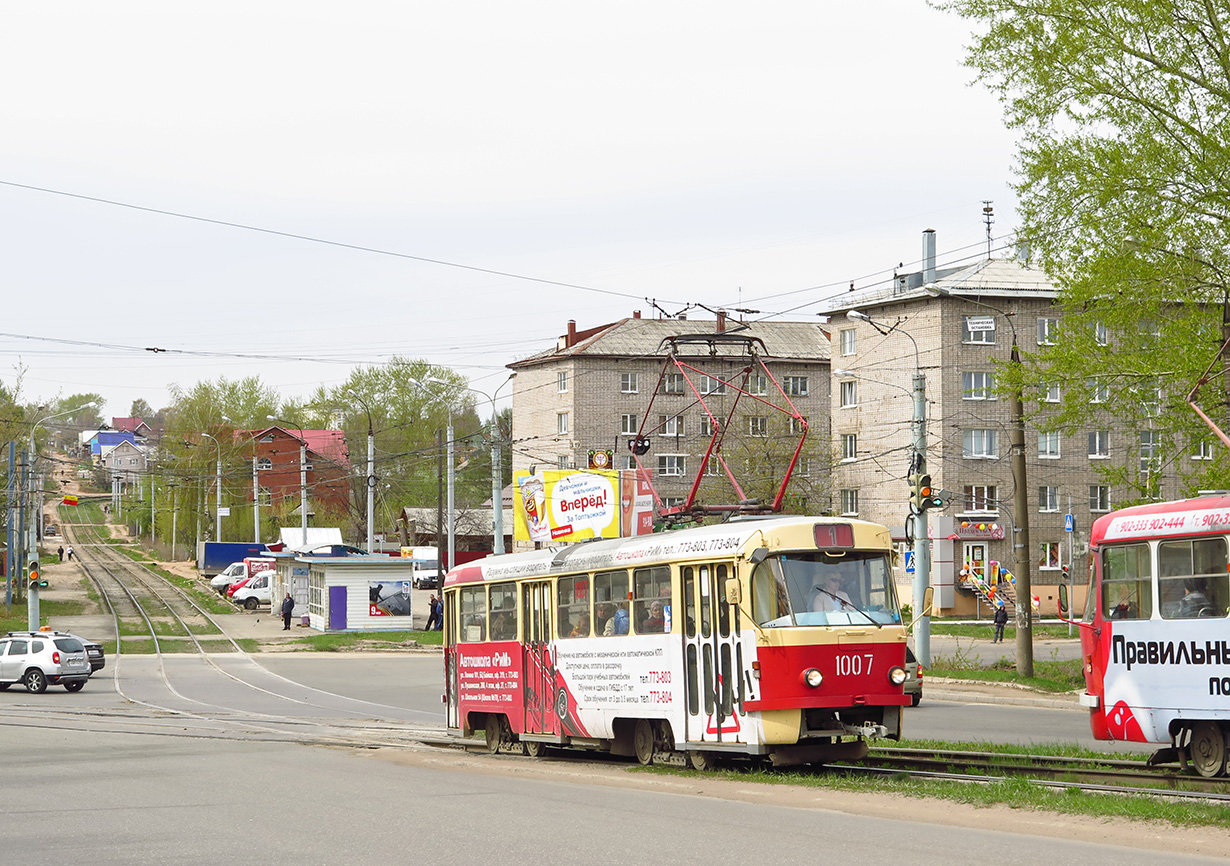Ижевск, Tatra T3SU № 1007; Ижевск — Инфраструктура