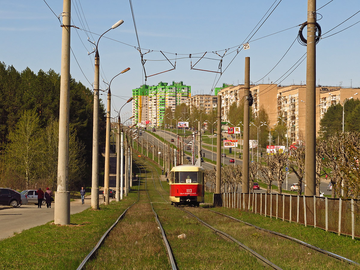 Ижевск, Tatra T3SU № 1113; Ижевск — Инфраструктура